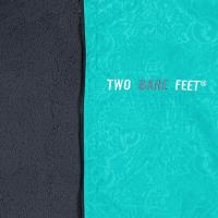 Two Bare Feet Weatherproof Classic Print Changing Robe - Teal / Charcoal Extra Image 3 Preview